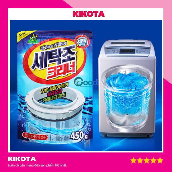 Bột tẩy lồng máy giặt Sandokkaebi 450gr Hàn Quốc